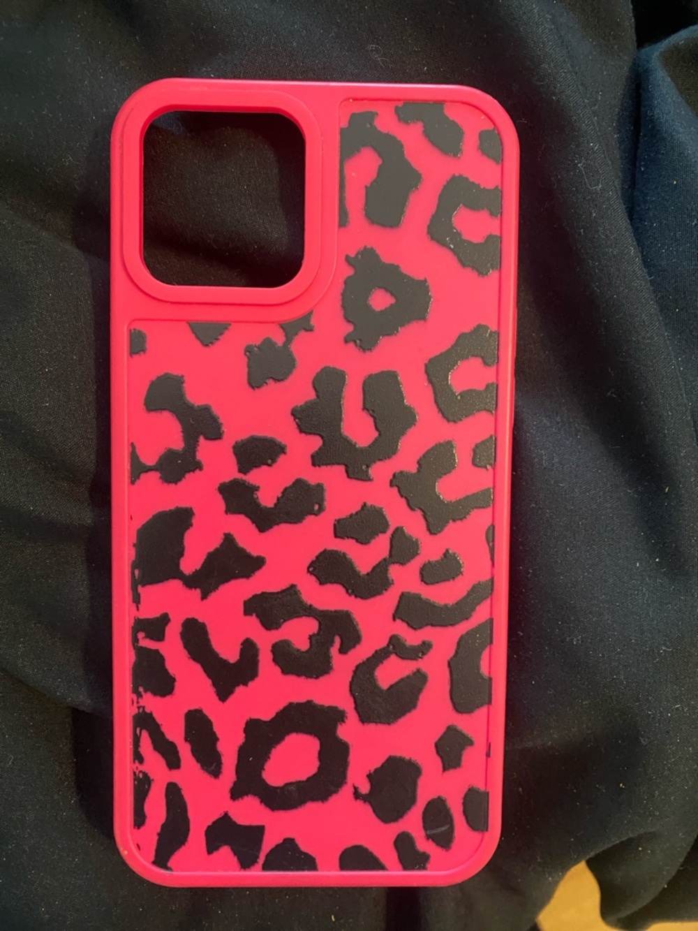 Hot Pink Leopard Print Phone Case - Durable Protective Cover